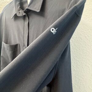 ALO Dreamscape Button Down Long Sleeve...